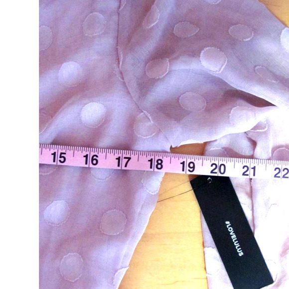 Lulus Just Spotted Dot Jacquard Ruffled Mini Dress - Picture 6 of 11